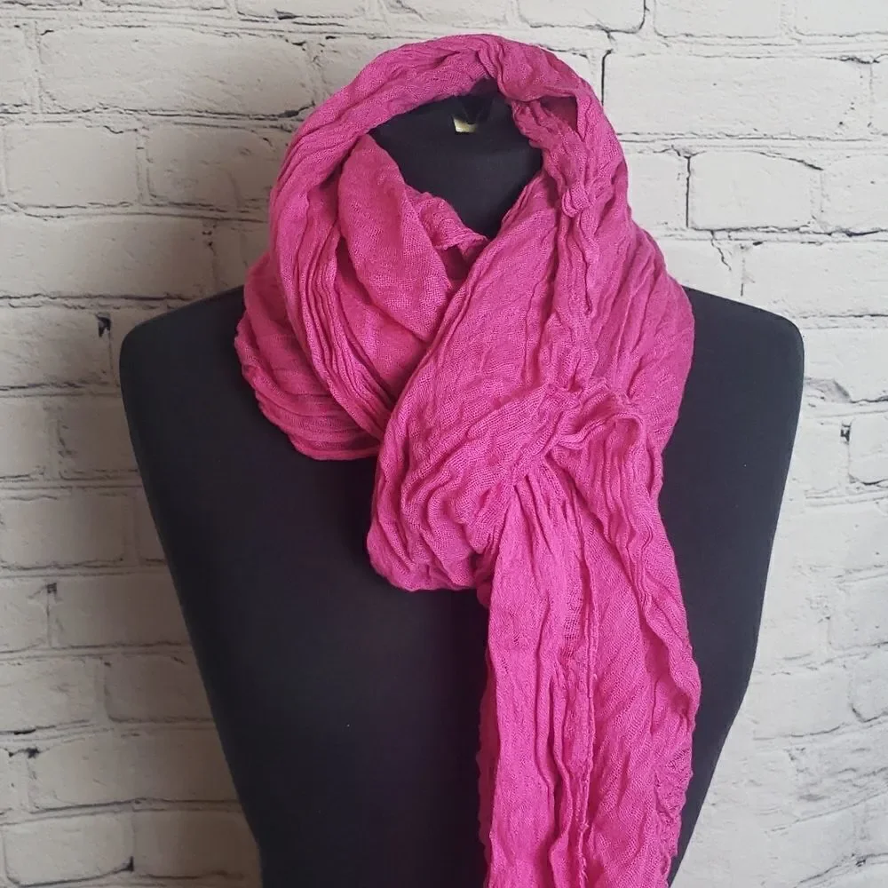 Pink Scarf  - Picture 2 of 5